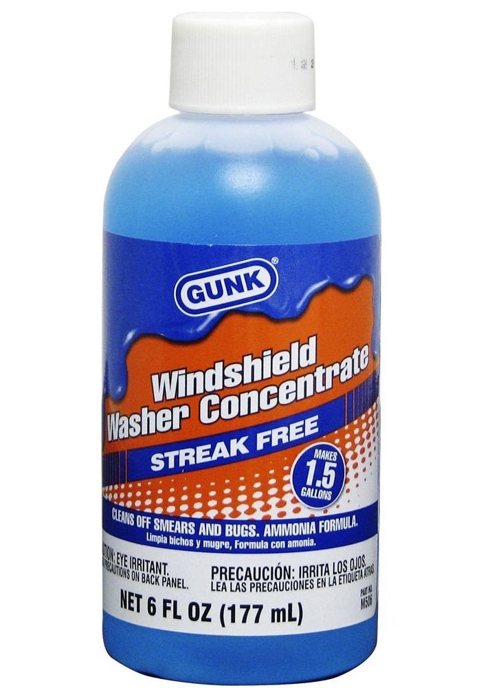 Gunk سائل غسيل الزجاج الأمامي المركّز Gunk M50624PK مع الأمونيا 6 أونصات علبة من 24 - Image 3