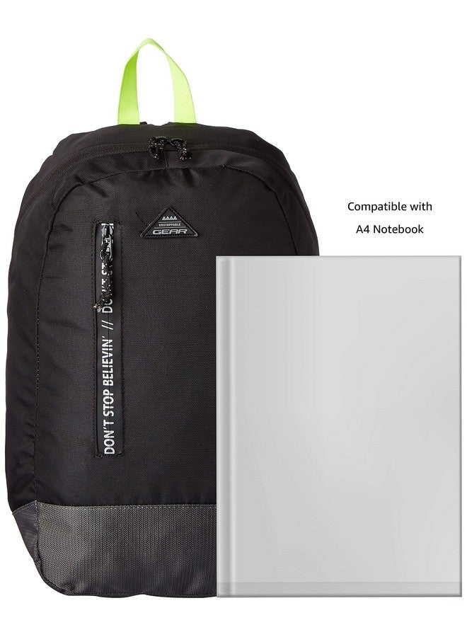 Gear Superior 16 Ltrs Black Grey Casual Backpack (BKPSPRIOR0004) - Image 3