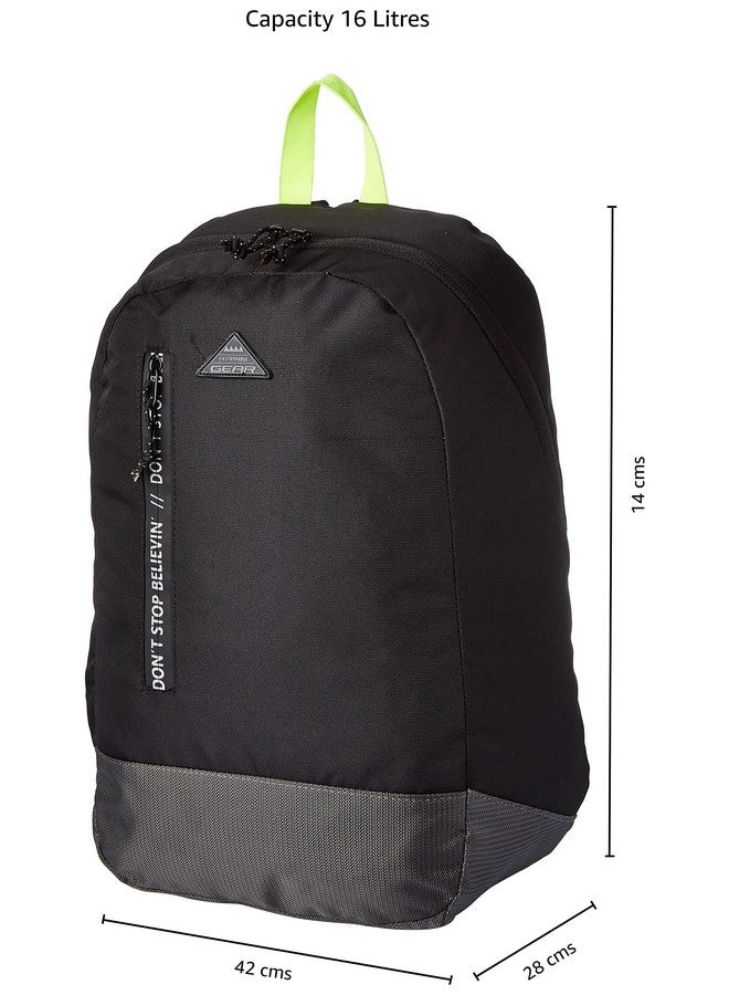 Gear Superior 16 Ltrs Black Grey Casual Backpack (BKPSPRIOR0004) - Image 4