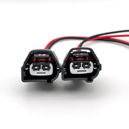 AUOSTMO Camshaft Position Sensor Connector Wiring Harness Compatible with Chevrolet Geo Jaguar Land Rover Lexus Lotus Pontiac Scion Compatible with Toyota and Volvo 9098010947 2pcs - Image 1