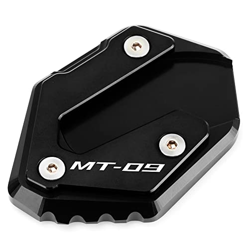 Mokiton Motorcycle Side Stand Extension Kickstand Plate Compatible With YAMAHA MT-09 / SP 2015-2021 2022 2023 2024 2025 | Foot Pad Support MT09 MT 09 Accessories (black) - Image 5