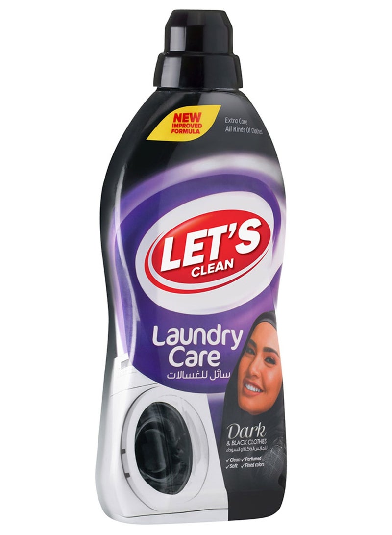 LET'S CLEAN Liquid Detergent For Dark Clothes 1L - Image 2