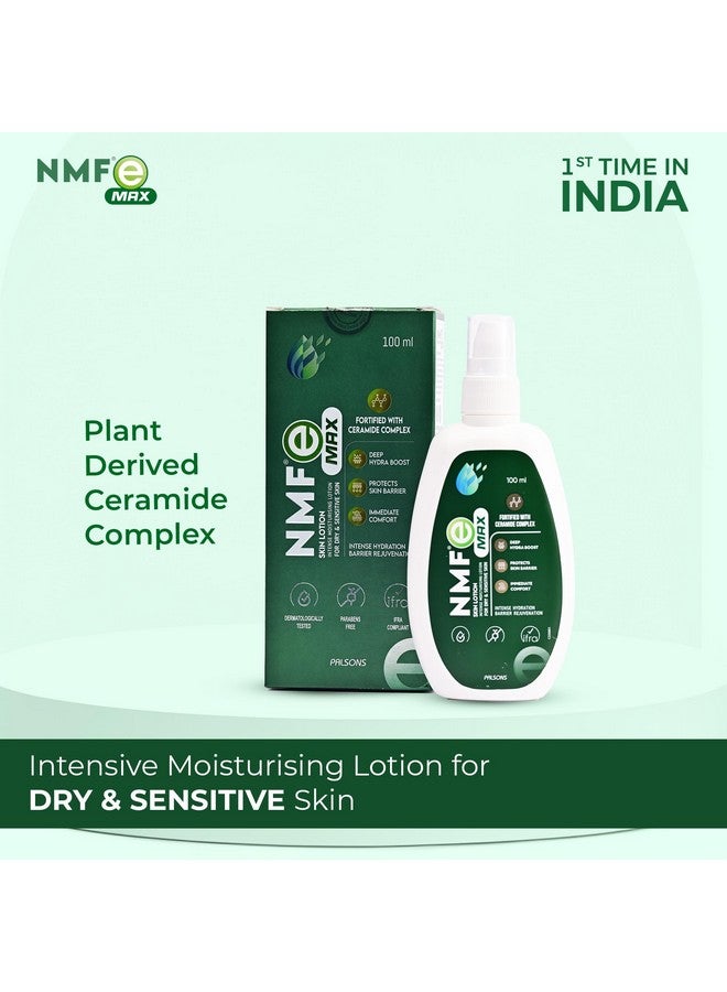 NMFe Max Skin lotion with Ceramide Complex For Severe Dry Skin| For Barrier Repair Deep Hydration | Gives Immediate Comfort |Shea butter & Vit E | For Dry & Sensitive Skin | Dermatologically Tested | 100 Ml - Image 3
