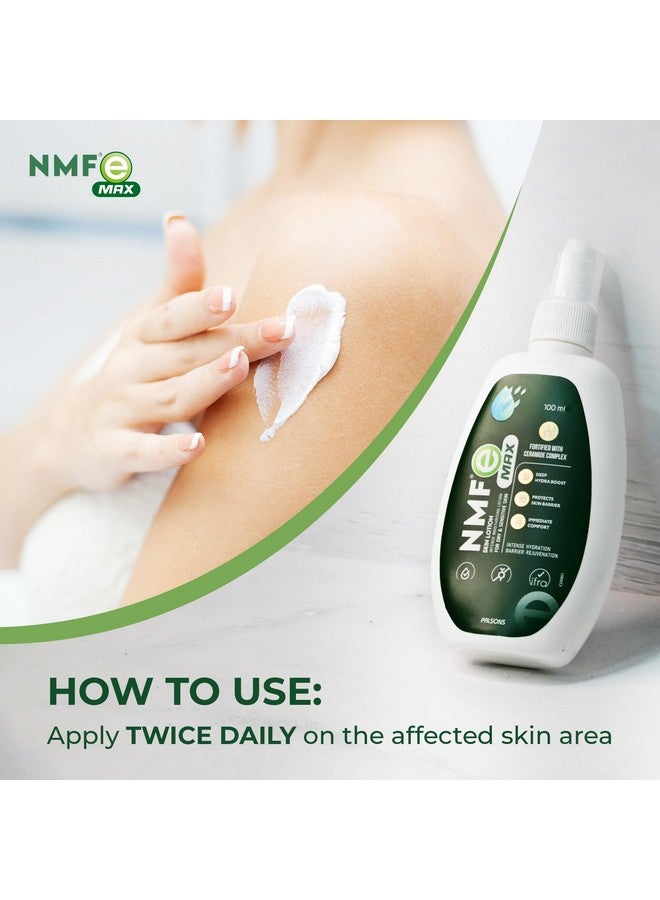 NMFe Max Skin lotion with Ceramide Complex For Severe Dry Skin| For Barrier Repair Deep Hydration | Gives Immediate Comfort |Shea butter & Vit E | For Dry & Sensitive Skin | Dermatologically Tested | 100 Ml - Image 4
