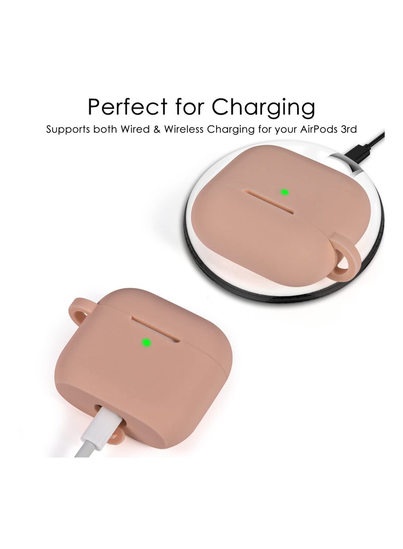 SYOSI Silicone Case for 2022 Airpods, (Carabiner Included) Fashionable Silicone Case Earbuds Case Protective Earbuds Cover Fashionable Case Supports Wireless chaging, Shock Resistant, Full Protection - Image 5