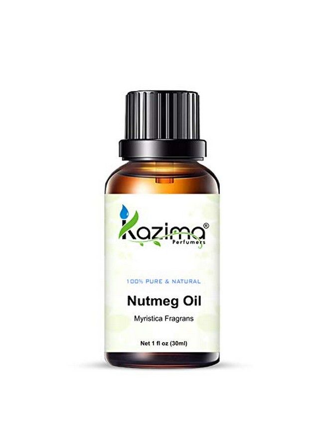KAZIMA Nutmeg Essential Oil 100% Pure l & Undiluted For Skin care & Hair care (30ml) - Image 4