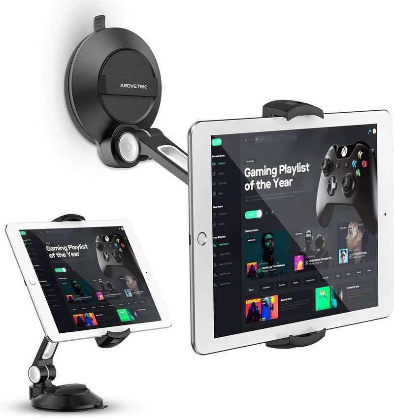 AboveTEK Suction Cup Cell Phone Holder - Versatile Tablet Mount for Home, Office, and Vehicle - Image 1