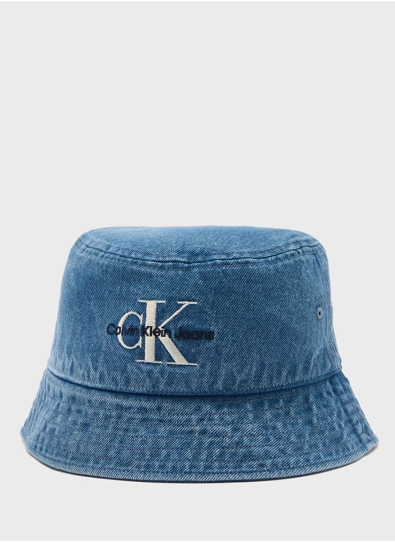 كالفن كلاين جينز Monogram Denim Bucket Hat