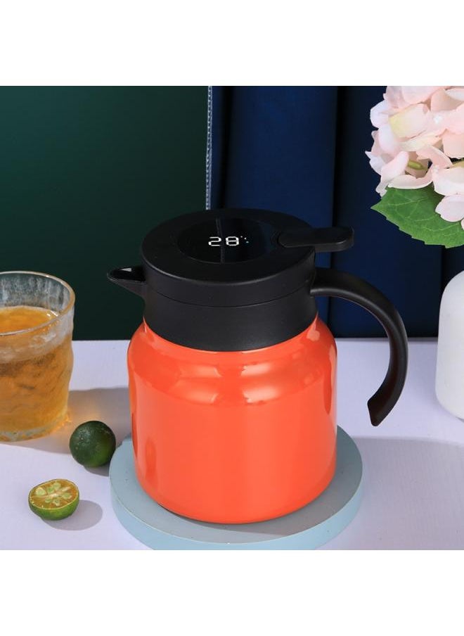 Generic - Heat Preservation Pot 3 6 Stainless Steel Braised Teapot High Color Value Tea Separation Teapot Intelligent Warm Gift Cup - Image 1