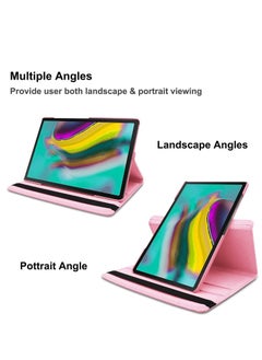 ELTRAZONE Samsung Galaxy Tab S6 Lite 10.4 2020 Case - 360 Degree Rotating Stand [Auto Sleep/Wake] Folio Leather Smart Cover Case  - Image 4