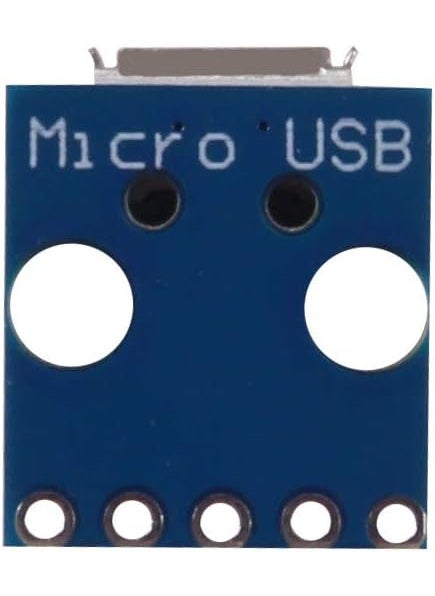 MELIFE 10pcs Female Micro USB to DIP 5Pin Pinboard 254mm Micro USB Type Interface Power Adapter Board 5V Breakout Module  - Image 4