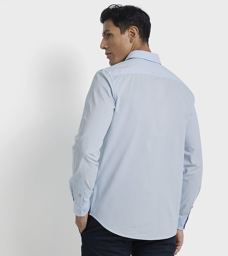 Ben Sherman Men's Long Sleeve Solid Shirts - Image 4