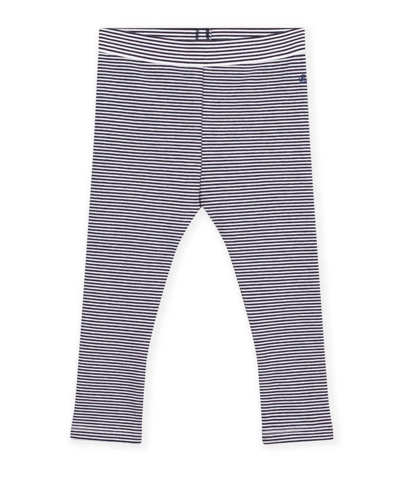 بيتي باتو Babies' Cotton Leggings With Stripes