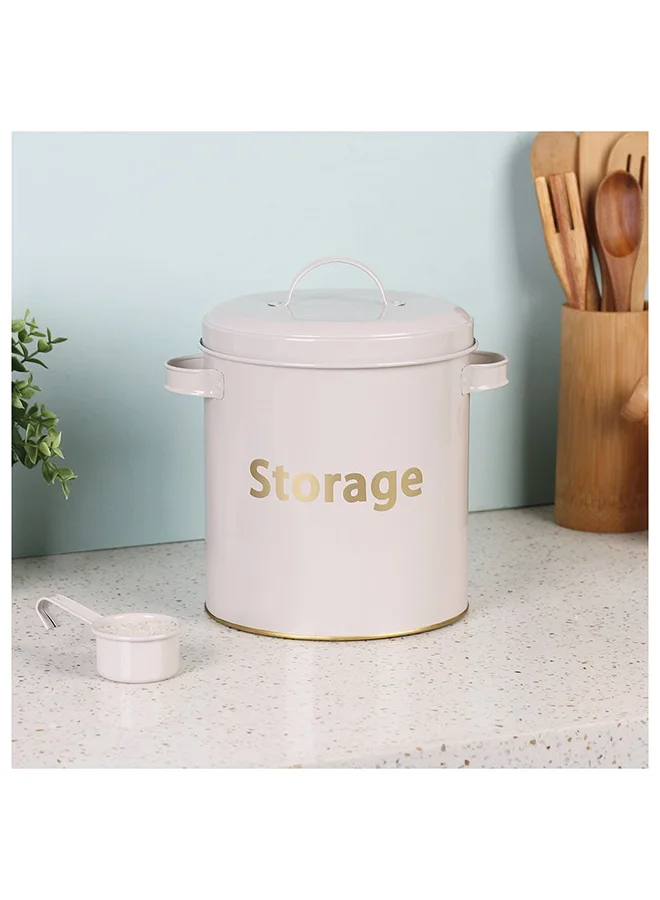 DANUBE HOME Adrian Propose Food Storage Container 23.5X19.5X25.5 Cm Beige