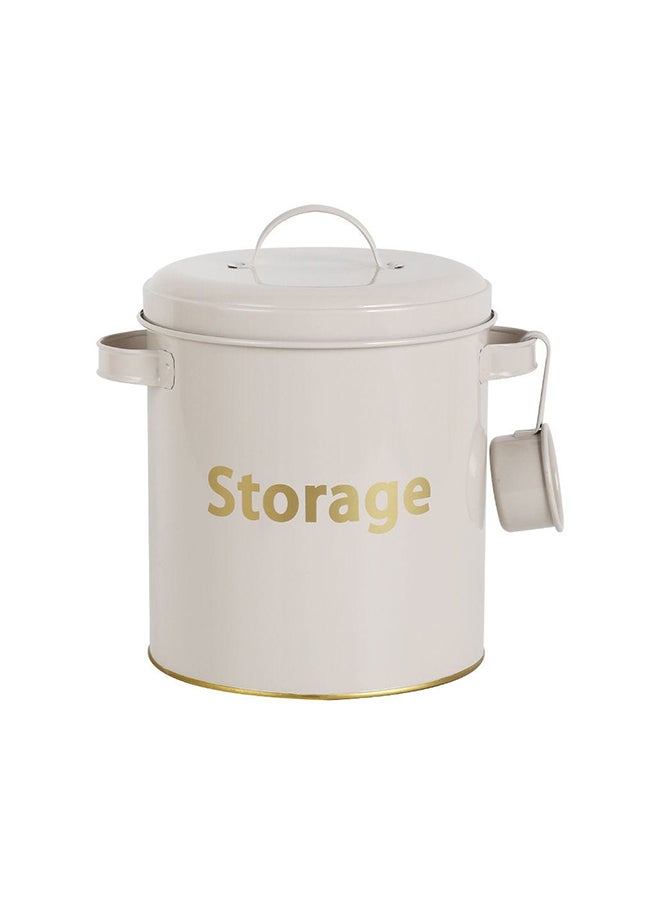 DANUBE HOME وعاء تخزين الطعام أدريان بروبوزا 23.5×19.5×25.5 سم، بيج  - Image 5