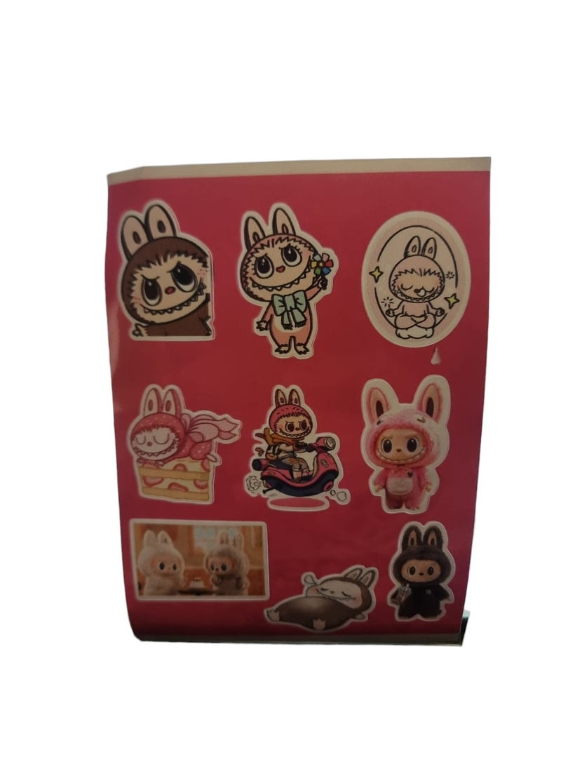 LABUBU Sticker for Mobile Laptop or Any Smooth Surface Doll Labubu 
