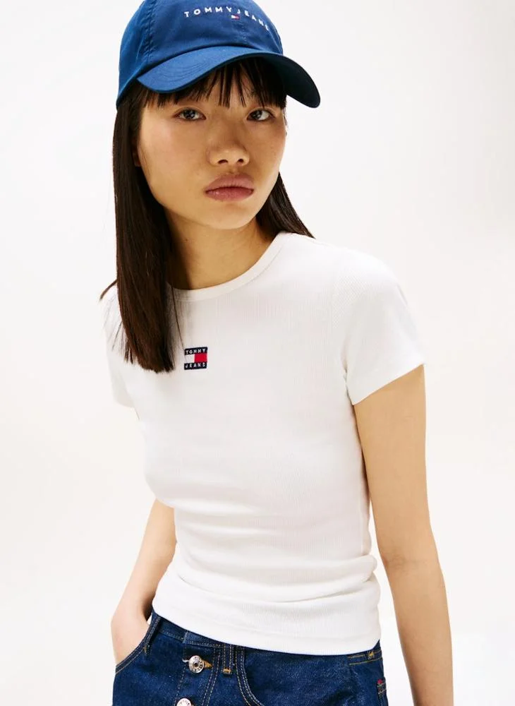 تومي جينز Logo Crew Neck T-Shirt