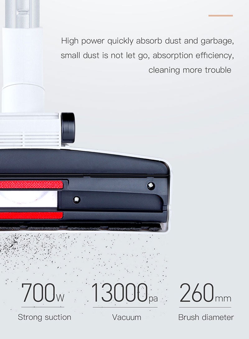 Sharpdo Handheld Electric Wired Household Vacuum Cleaner 500ml 700W SV-1300 White - Image 4