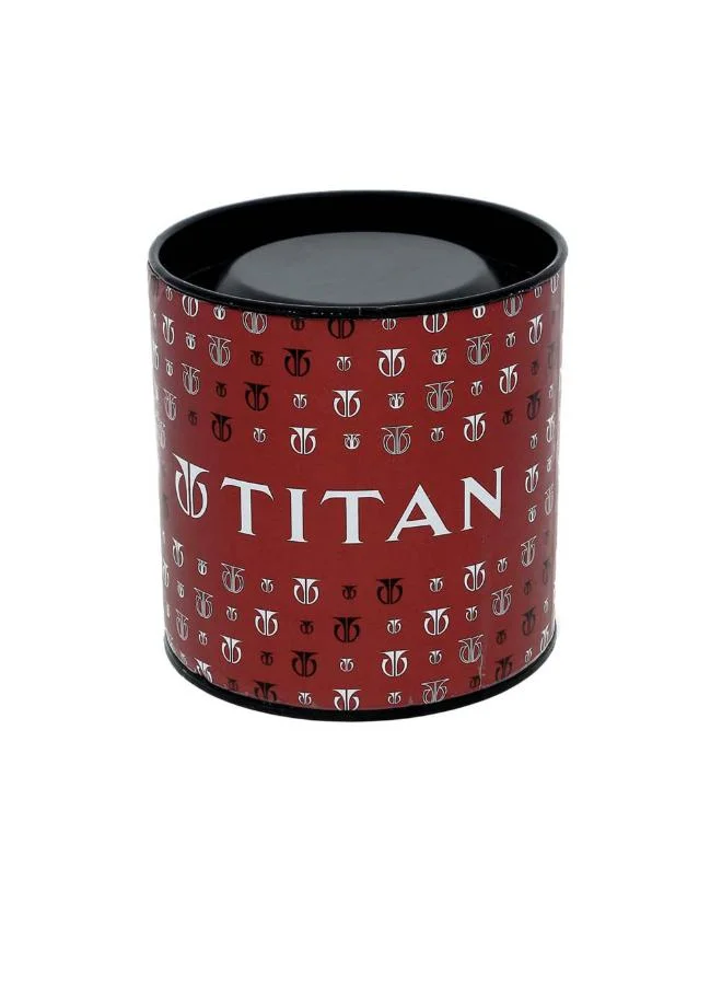 TITAN Men Analog Display Watch With Silver Metal Strap - 1639SM01
