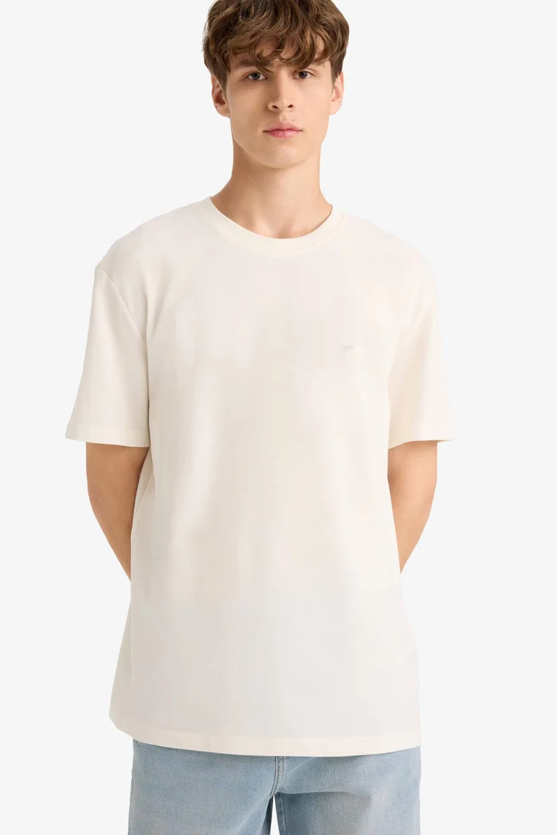 ديفاكتو Pique Short Sleeve T-Shirt