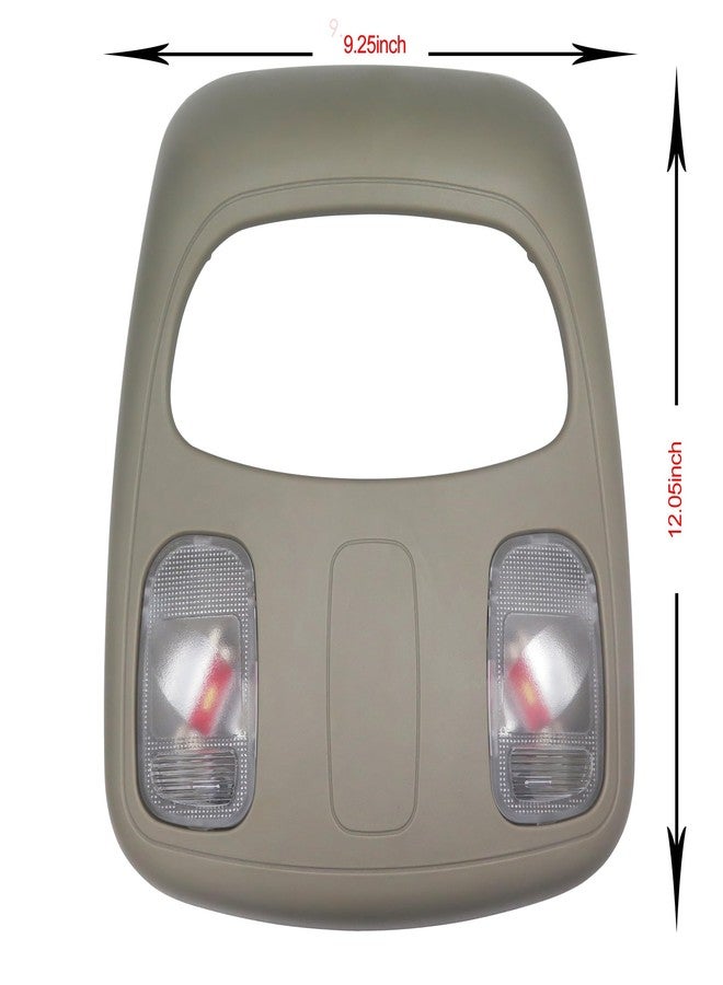 مصباح قراءة LED مُطوّر للخريطة يُثبّت في وحدة التحكم العلوية من SHISHISHUN، متوافق مع سيارات دودج رام 1500، 2500، 3500، 4500، و5500 موديلات 2002-2010، بديل للأرقام 1DK78BD1AA، 1DK78TL2AA، و56049706AD/AF - Image 2