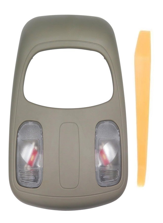مصباح قراءة LED مُطوّر للخريطة يُثبّت في وحدة التحكم العلوية من SHISHISHUN، متوافق مع سيارات دودج رام 1500، 2500، 3500، 4500، و5500 موديلات 2002-2010، بديل للأرقام 1DK78BD1AA، 1DK78TL2AA، و56049706AD/AF - Image 1