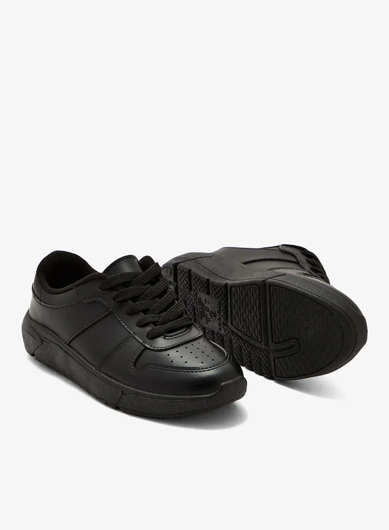 Moleca Black Comfort Women’s Sneakers – Lace-Up Ladies Sneakers & Casual Sneakers for Girls for Women | Best Price UAE