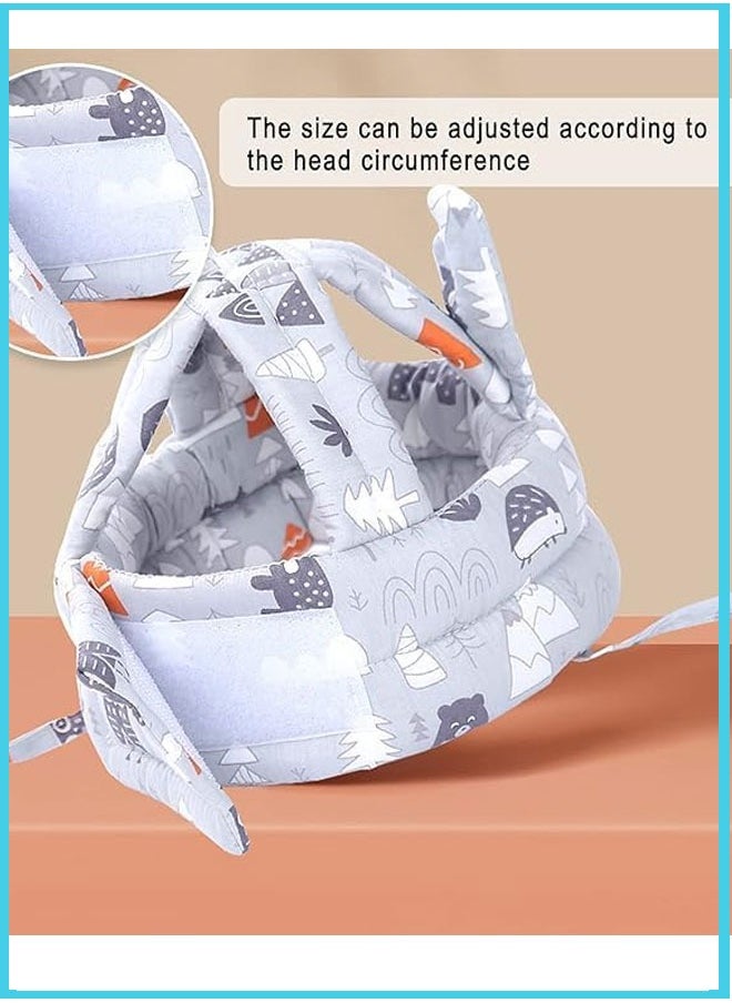 Berma Baby Baby Helmet for Crawling Walking Baby Head Protector - Head Protection for Infant Baby No Bumps and Soft Cushion Safety Headguard I Toddler Inflatable Helmets 1-2 Years Old, 6-12 Months  - Image 3