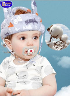 Berma Baby Baby Helmet for Crawling Walking Baby Head Protector - Head Protection for Infant Baby No Bumps and Soft Cushion Safety Headguard I Toddler Inflatable Helmets 1-2 Years Old, 6-12 Months  - Image 1
