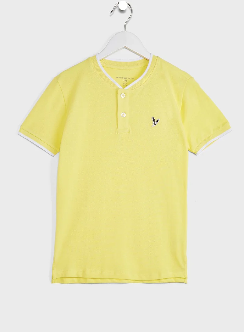 American Eagle Kids Henley T-Shirt