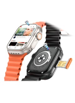 Ultra Smart Watch ST10 Dual Camera 4G Android Smart Watch HD 2.2 inch Display With Sim Full Touch Screen 4Gb Ram 64Gb3 Set Strap and Wireless Charger
