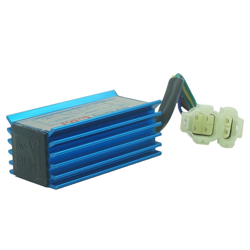 Glixal صندوق CDI عالي الأداء Glixal ATMT1-147 GY6 باللون الأزرق 50cc 125cc 150cc 139QMB 152QMI 157QMJ للدراجات الصينية السكوتر والموبيد وكارت السباق والدراجات الرباعية بدون حد للثورات - Image 2