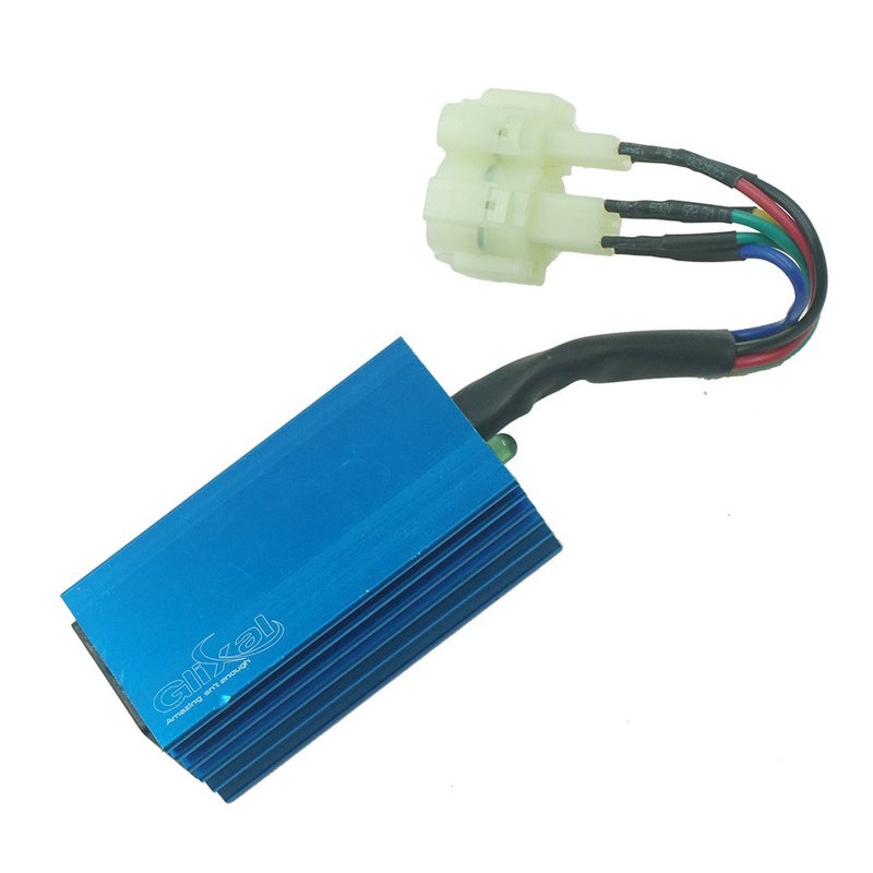 Glixal صندوق CDI عالي الأداء Glixal ATMT1-147 GY6 باللون الأزرق 50cc 125cc 150cc 139QMB 152QMI 157QMJ للدراجات الصينية السكوتر والموبيد وكارت السباق والدراجات الرباعية بدون حد للثورات - Image 4