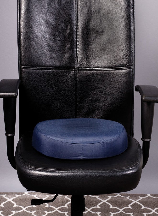 DMI Seat Cushion Donut Pillow and Chair Pillow for Tailbone Pain Relief, Hemorrhoids, Prostate, Pregnancy, Post Natal, Pressure Relief and Surgery, 14 x 12.5 x 3, Navy - Image 5