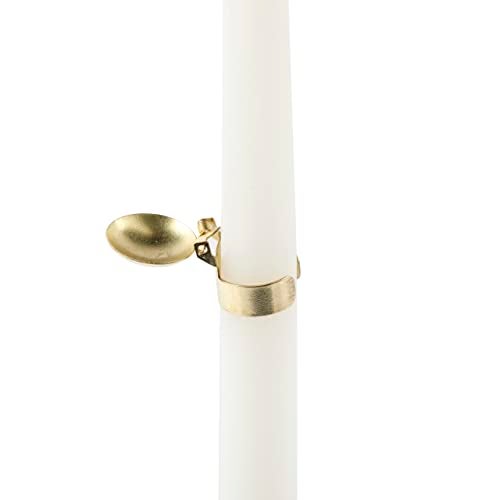 OLEEK(2Pcs Automatic Candle Extinguisher Gold Ring, Candle Extinguisher Automatic Candle Snuffer, Candle Set auto Candle Extinguisher Snuffer Candle Care kit Candle Accessories Swedish Candle Snuffer - Image 5