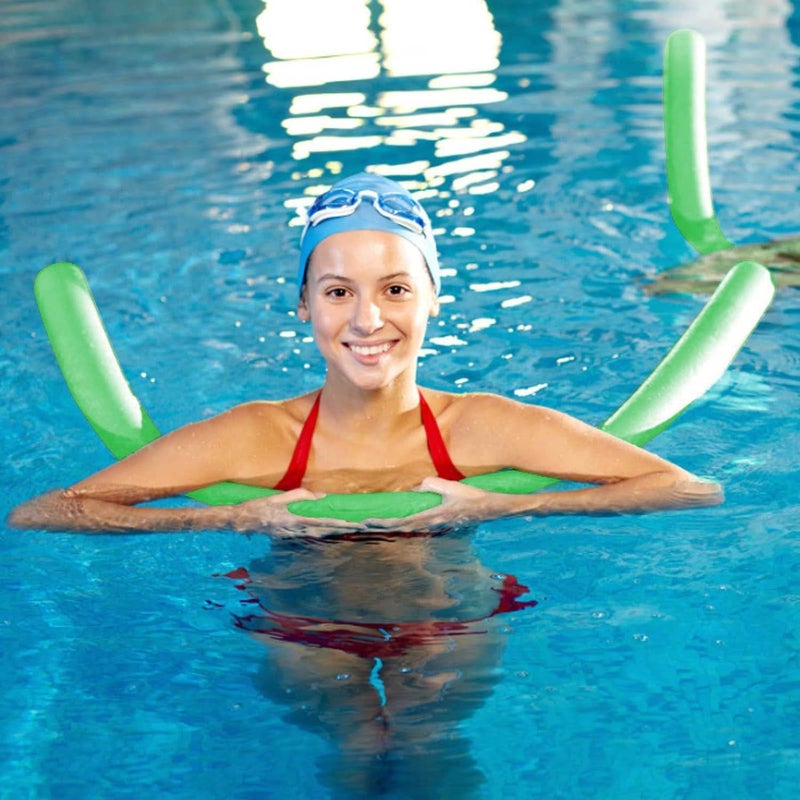 AL FAKHAMA 1 Pc 6.5 CM Thick x 150 CM Long Flexible Swimming Noodle Floats- Assorted Bright Colors - Image 4