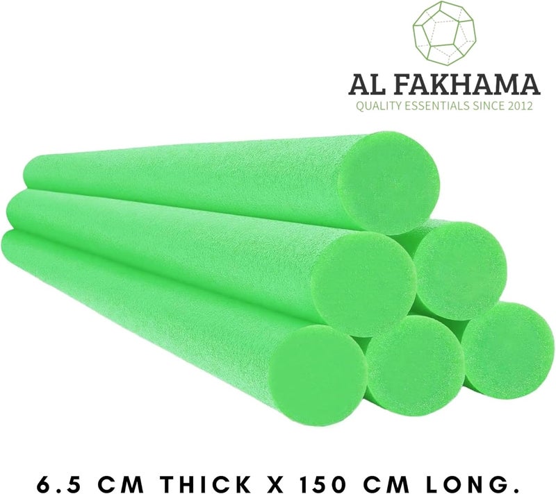 AL FAKHAMA 1 Pc 6.5 CM Thick x 150 CM Long Flexible Swimming Noodle Floats- Assorted Bright Colors - Image 3