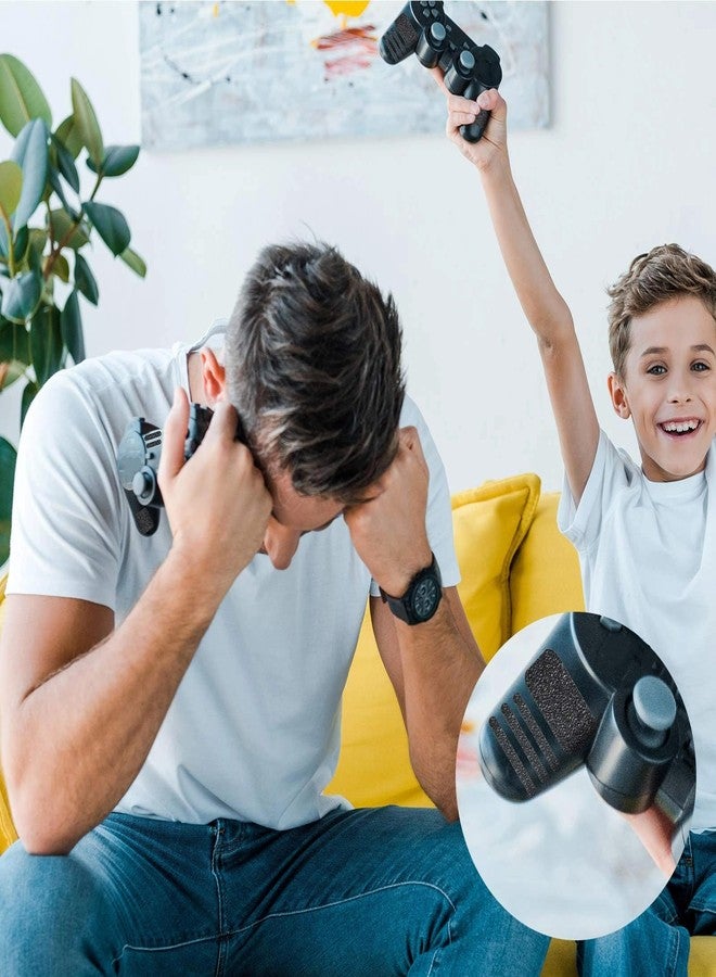 Zonon شريط لاصق مضاد للانزلاق من زونون 4 قطع لملصقات الهاتف مع نسيج مطاطي لاصق لتوفير قبضة قوية لأجهزة الكمبيوتر اللوحي وحالات الألعاب (أسود) - Image 5