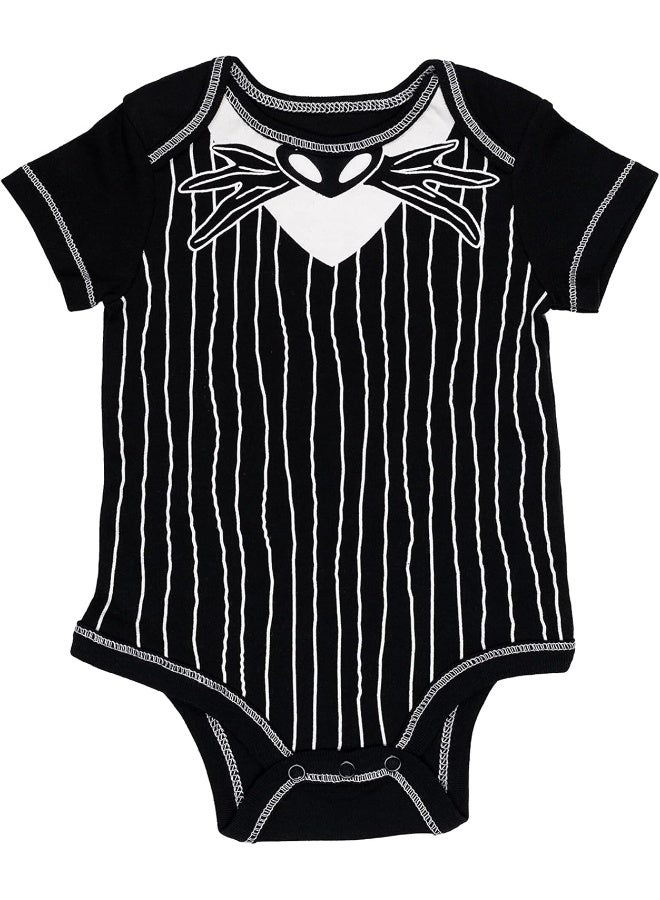 Disney Disney Baby Boys Jack Skellington Bodysuit and Cap Set  - Image 3