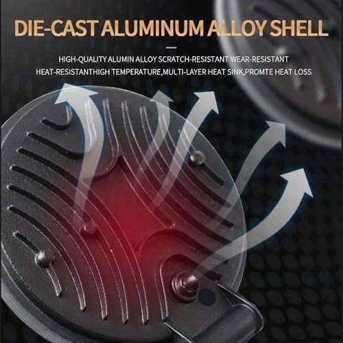 Autozap 33 LED Round LED Work Light Headlight for car & bike, Aluminium Alloy (Universal for Car & bike, Pack of 1) - Image 4