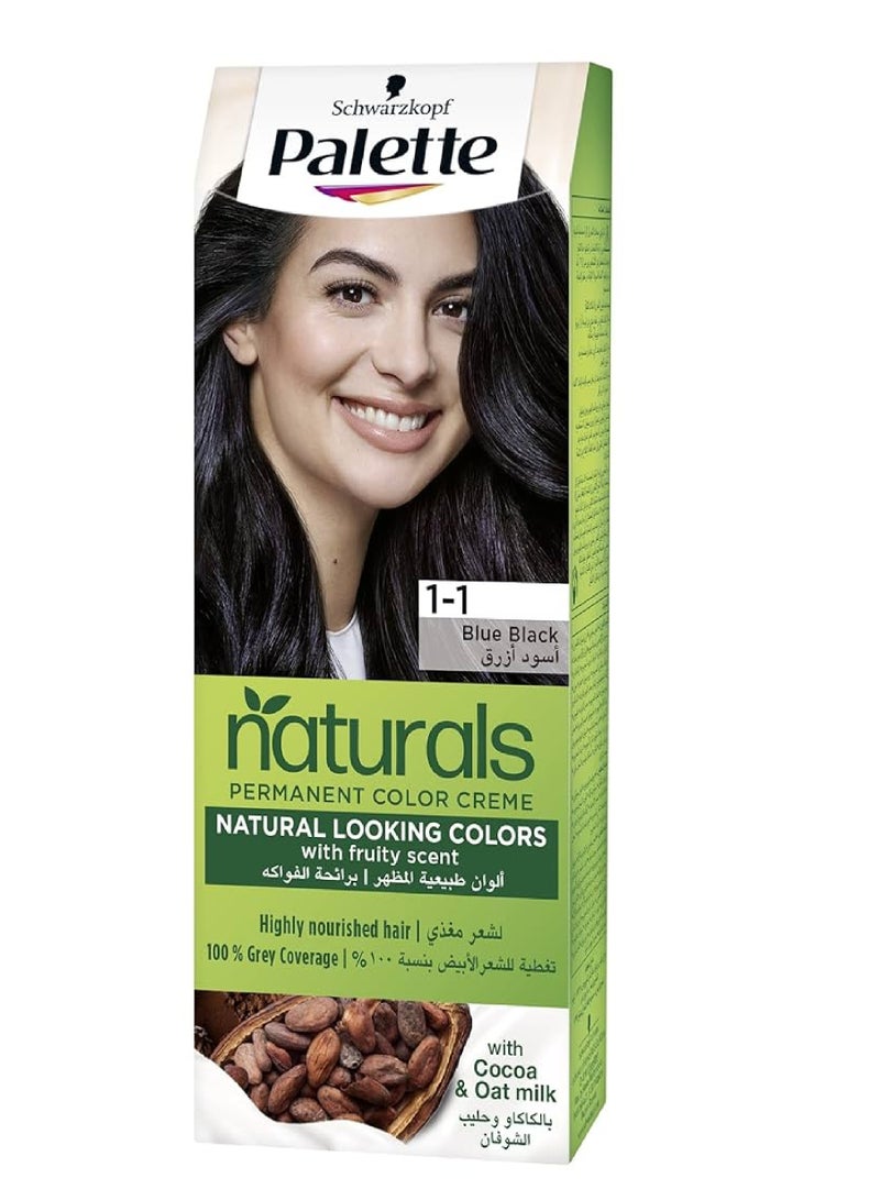 PALETTE NATURALS HAIR COLOR CRM 1-1 BLUEBLK