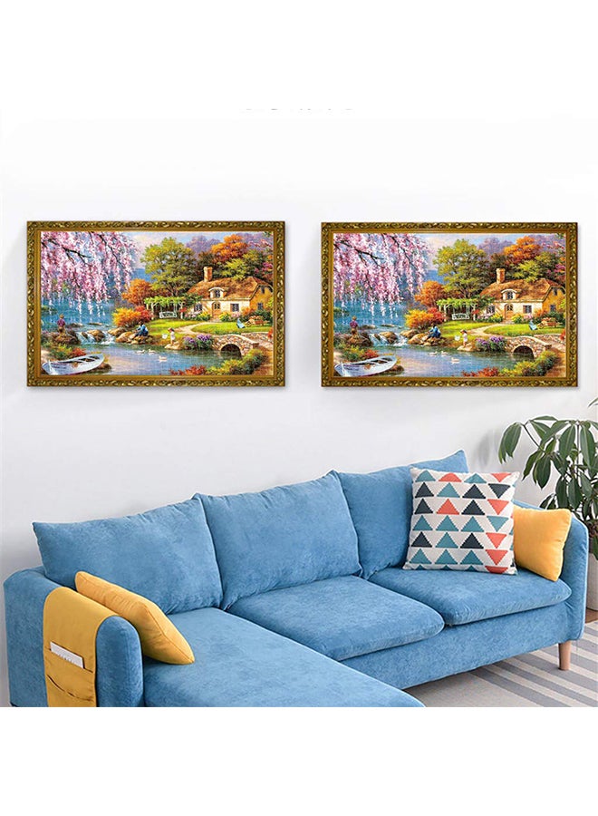 1000-Piece Landscape Jigsaw Puzzle Stress Relief Early Education Development Toy Set - Image 4