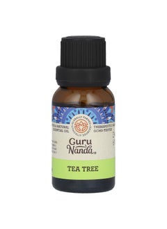 GuruNanda GuruNanda, 100% Pure & Natural Essential Oil, Tea Tree, 0.5 fl oz (15 ml)  - Image 1