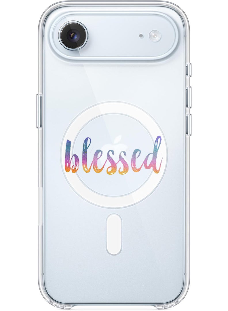 Theodor Magnetic Case for Apple iPhone 17 Air Compatible with MagSafe Wireless Charging, Shockproof Phone Bumper Cover - Blessed - Image 1