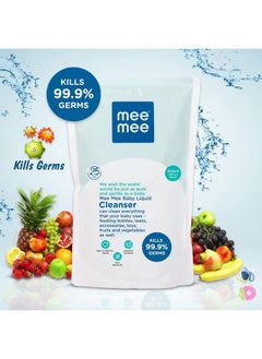 mee mee Mee Mee Mild Baby Liquid Laundry Detergent (500Ml Refill Pack) And Mee Mee Anti Bacterial Baby Liquid Cleanser Combo (500 Ml Refill Pack)  - Image 4