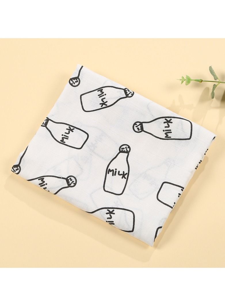 Loquat Pure Cotton Cartoon Printed Bath Towels