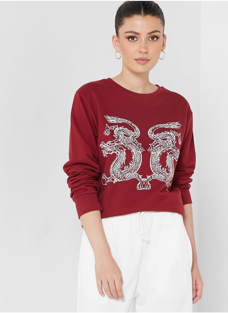 Ginger - Graphic Sweatshirt - Image 1