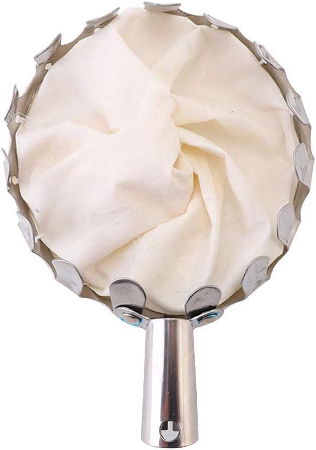 SYCOOVEN Fruit Picker Head Basket Metal Fruit Picker Agricultural Garden Hardware Tools Portable Fruit Catcher for Harvest Picking Cherry Pear and PeachSize14cm - Image 2