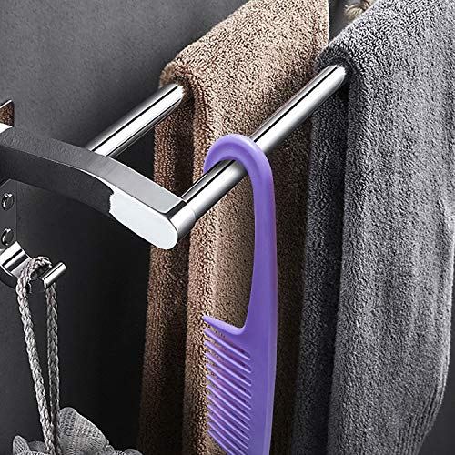 Wapodeai Wide Tooth Comb Detangling Hair Brush, Premium Care Handgrip Comb, Apply to For Curly, Wet, Dry, Thick Hair Etc. (Purple) - Image 5