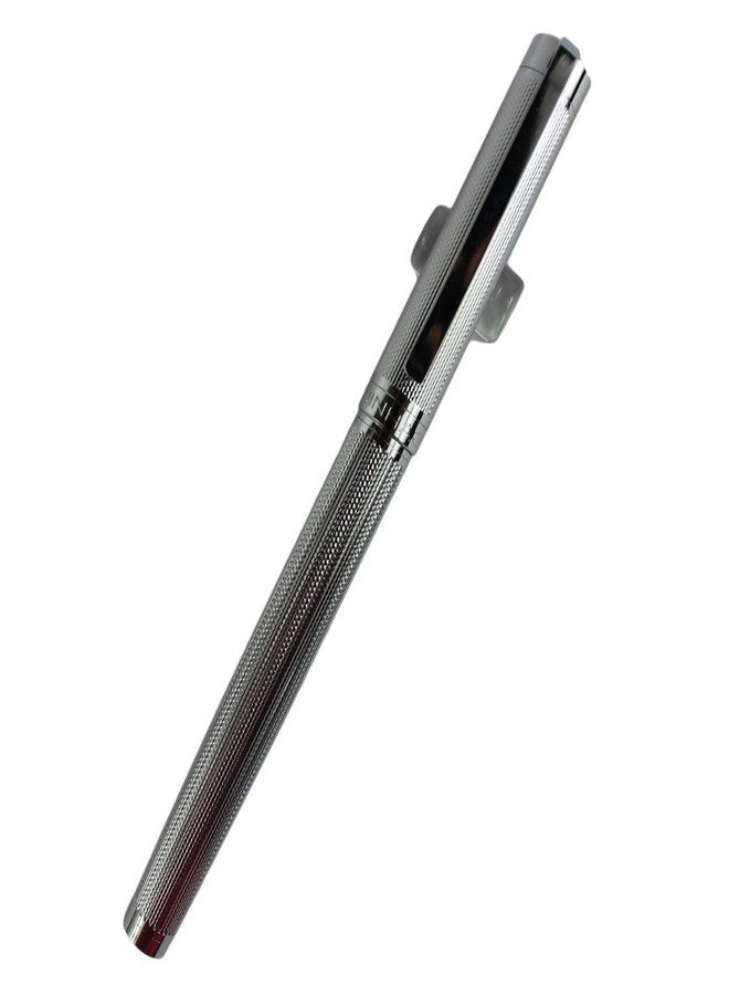 Gullor Noblest simple style Jinhao 155 fountain pen silver - Image 1